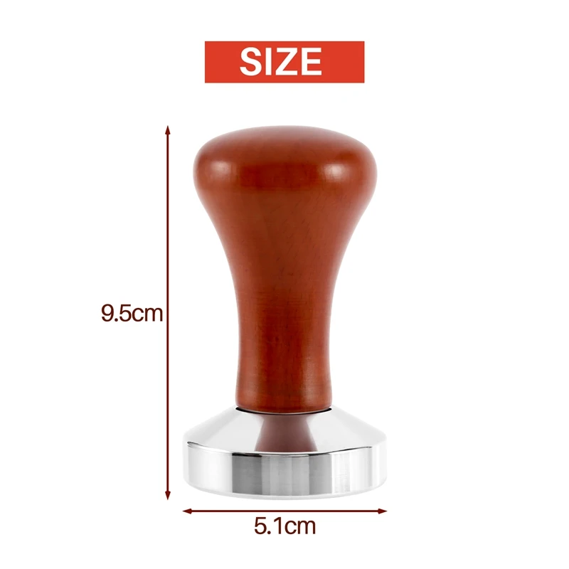 51 мм кофеварка для эспрессо из нержавеющей стали 304 пружинный пресс кофейного