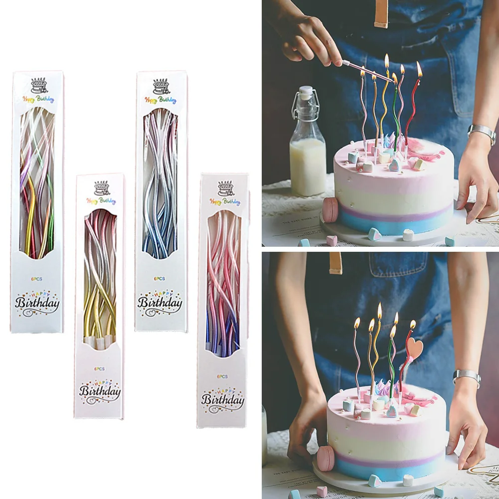 

Thread Color Birthday Candles Cake Candle Party Supplies Wedding Decoration Baby Birthday Party Decorations Kids
