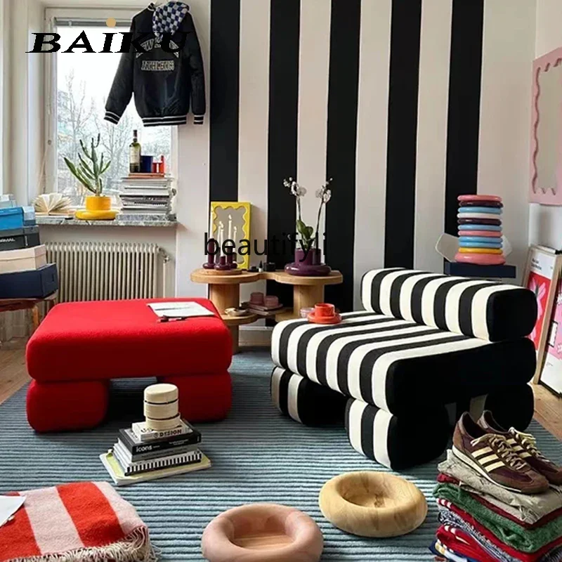 xxqСкандинавский квадратный розовый журнальный столик для гостиной B &amp