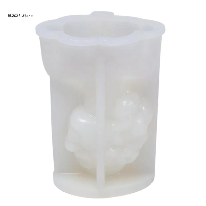 

Симпатичная силиконовая форма для самостоятельного изготовления свечей ручной работы