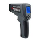 Профессиональный инфракрасный термометр Kaemeasu 50:1 двойной лазерный многофункциональный цифровой промышленный пистолет для измерения высокой температуры