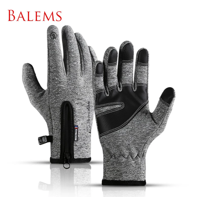 

Full Finger Winter Warm Cycling Gloves for Men Women Waterproof Thermal Touchscreen Anti-slip Bicycle Skiing Large Size Gloves