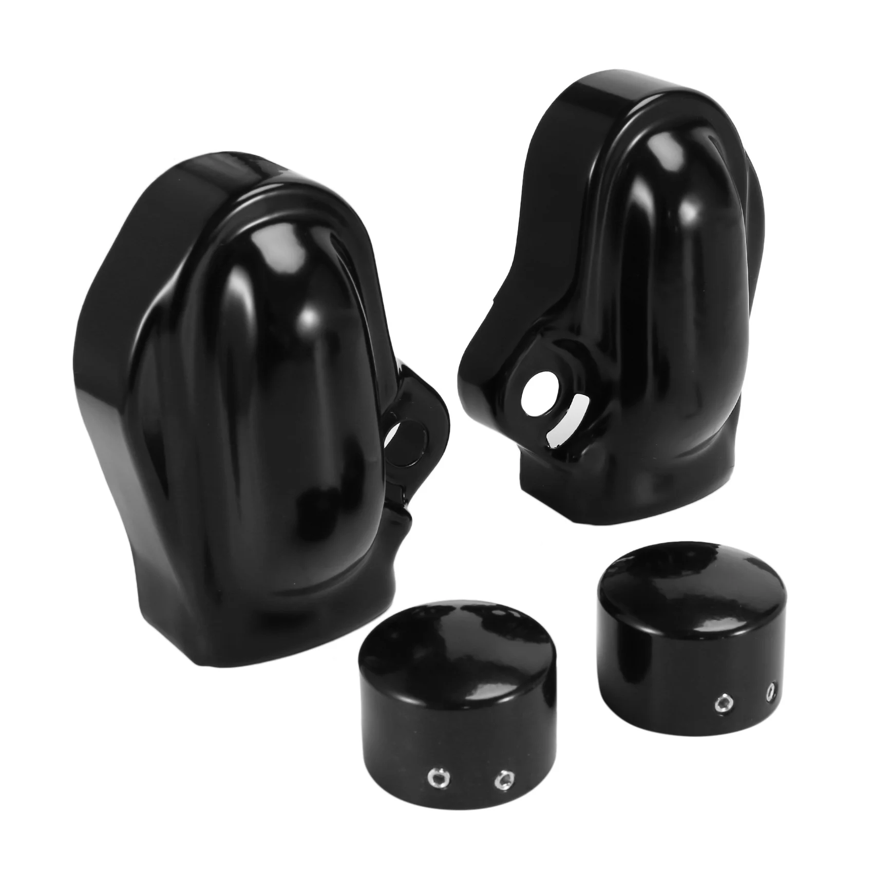 

Front Axle Nut Rear Axle Covers Wheel Shaft Cap Protector Guard for 2002-2017 Night Rod Special VRSCDX VRSCF VRSCAW