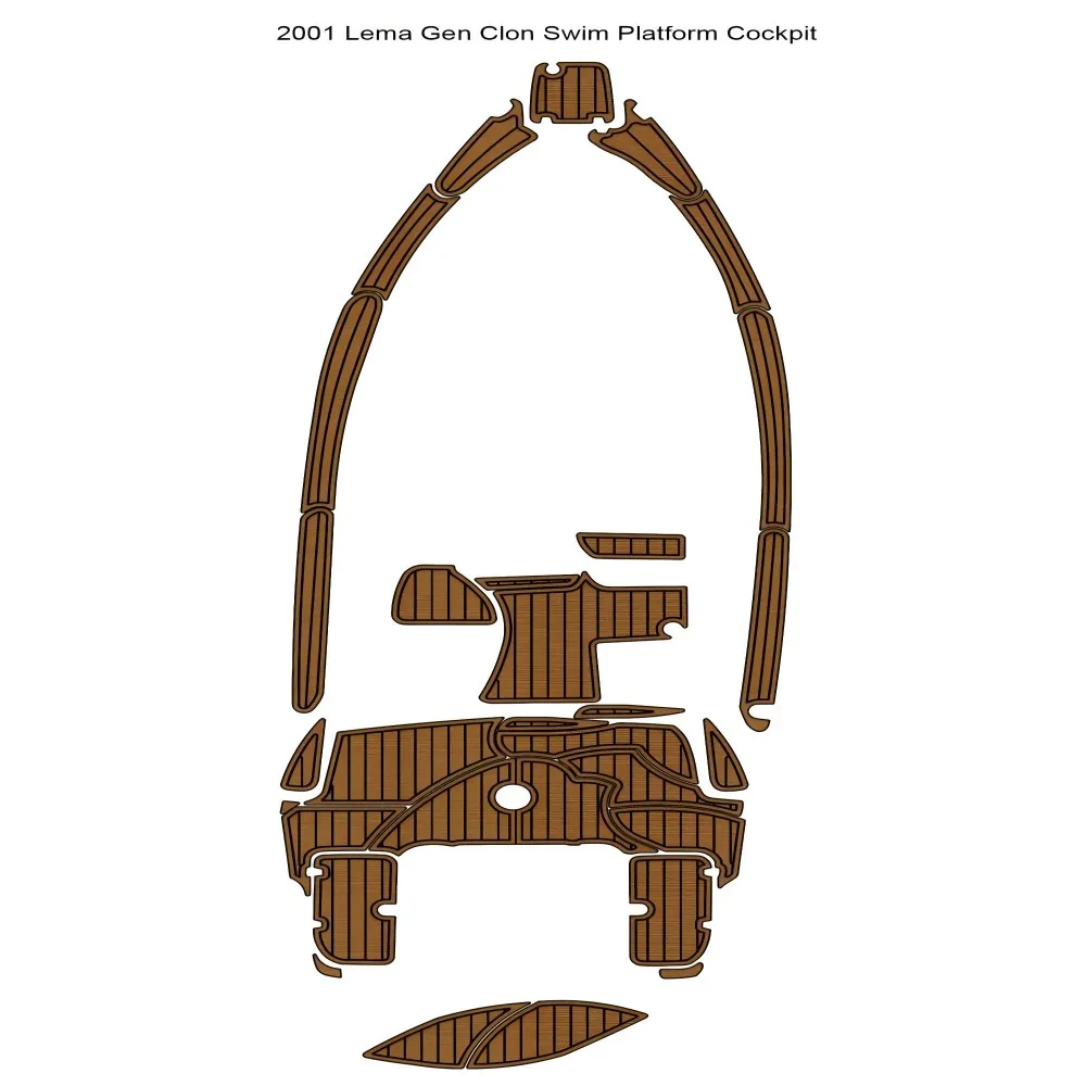 2001 г. Lema Gen Clon платформа для плавания подстилка кабины лодки EVA пенопластовый