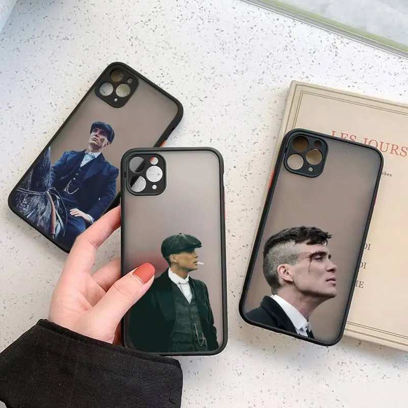 

Peaky Blinders tv show Phone Case matte transparent For iphone 11 12 13 7 8 plus mini x xs xr pro max cover