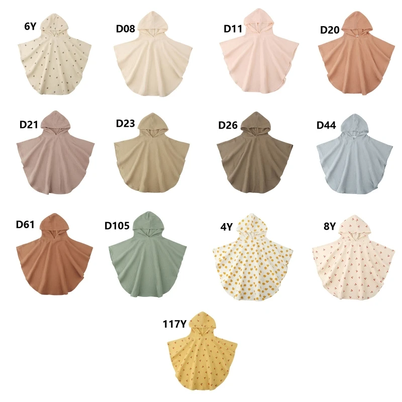 

Toddler Hooded Towels Newborn Cotton Bath Towel Quick Dry & Warm Wrap Towel Unisex for Infant Kiddie Babies Boys Girls