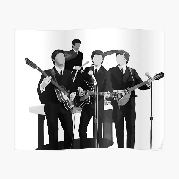 

1964 Is Live Fab Four Poster Home Art Decoration Decor Mural Painting Vintage Funny Modern Wall Picture Room Print No Frame