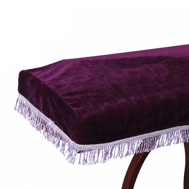

Golden Velvet Guzheng Covers Soft Dustproof Universal Tassels Design Solid Color Chinese Style Multifunctional Cloth 2022 New