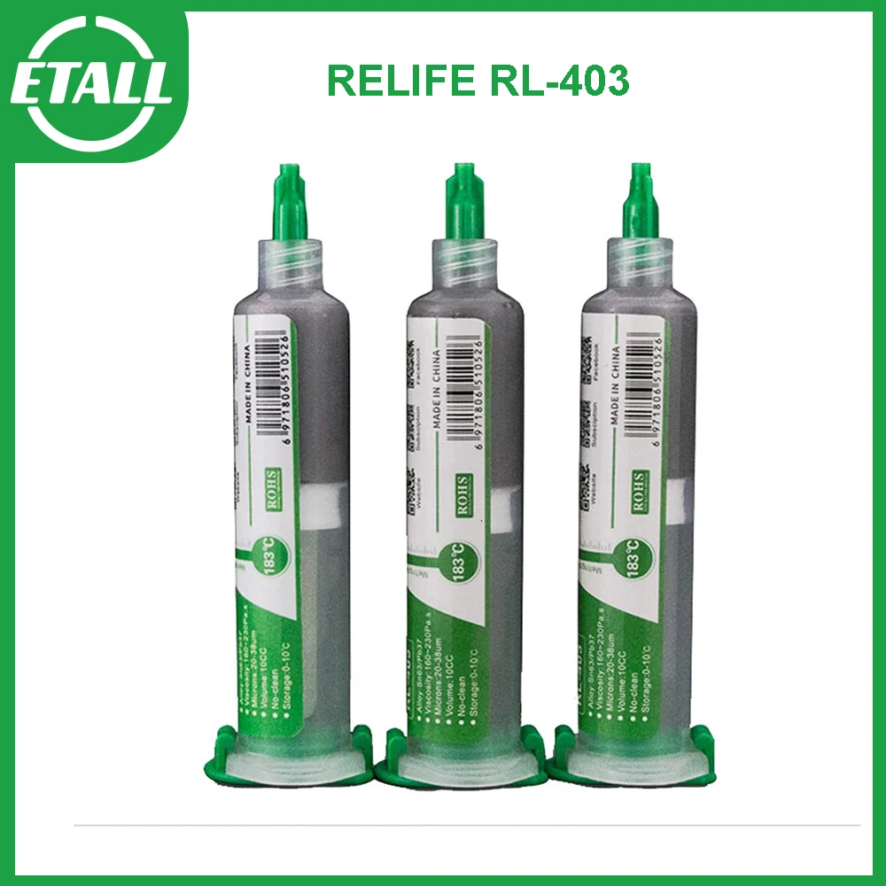 

RELIFE RL-403 паяльная паста 10CC