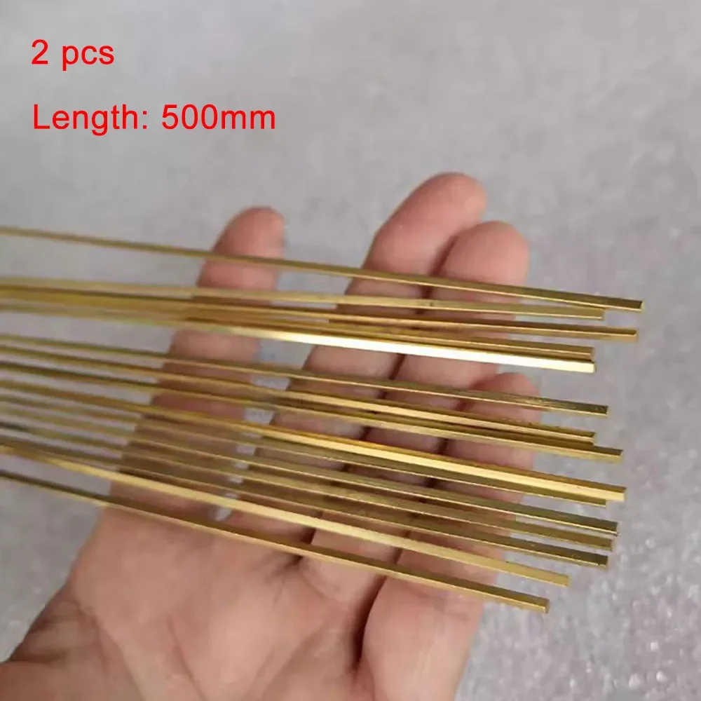 

Латунные квадратные стержни 500 мм