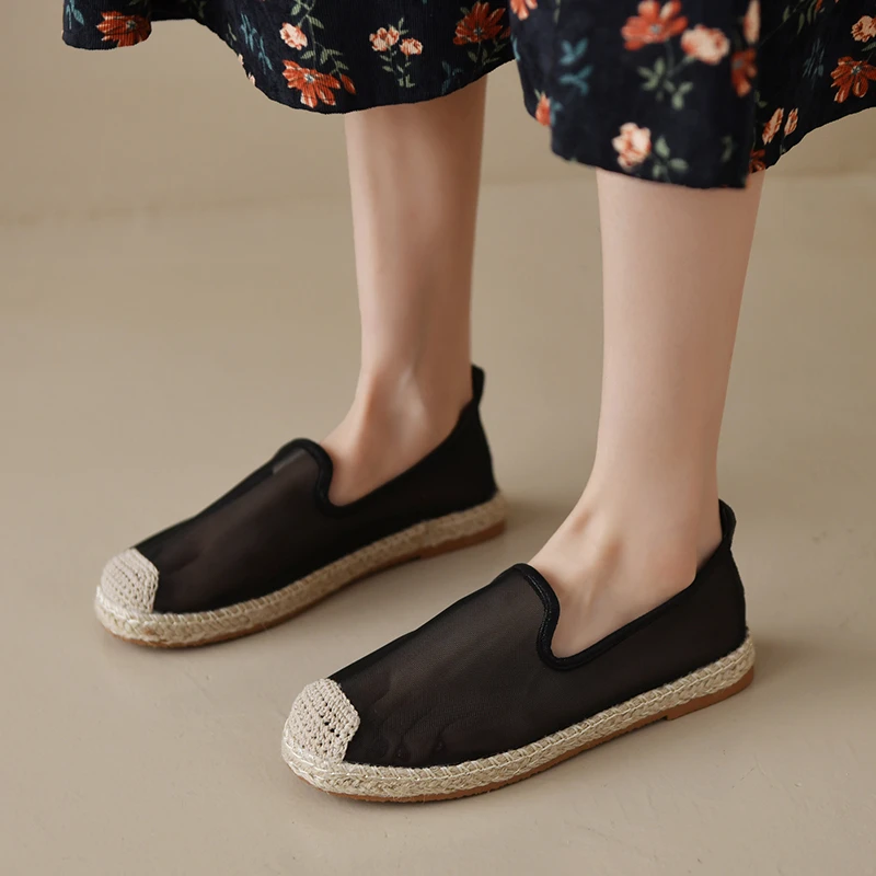 

Hksz Mesh Casual Women Shoes Breathable Walking Sport Shoes Summer Fashion Women Sandals Soft Cozy Female Travel Shoes Sandals