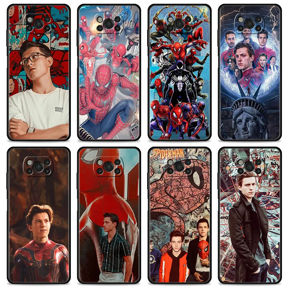 

Spiderman Peter Parker for Xiaomi POCO X3 X4 NFC M3 M4 Pro GT F1 F3 MI 12 11 10T lite 12X 11T 10 9T Note 10lite Cover Phone Case