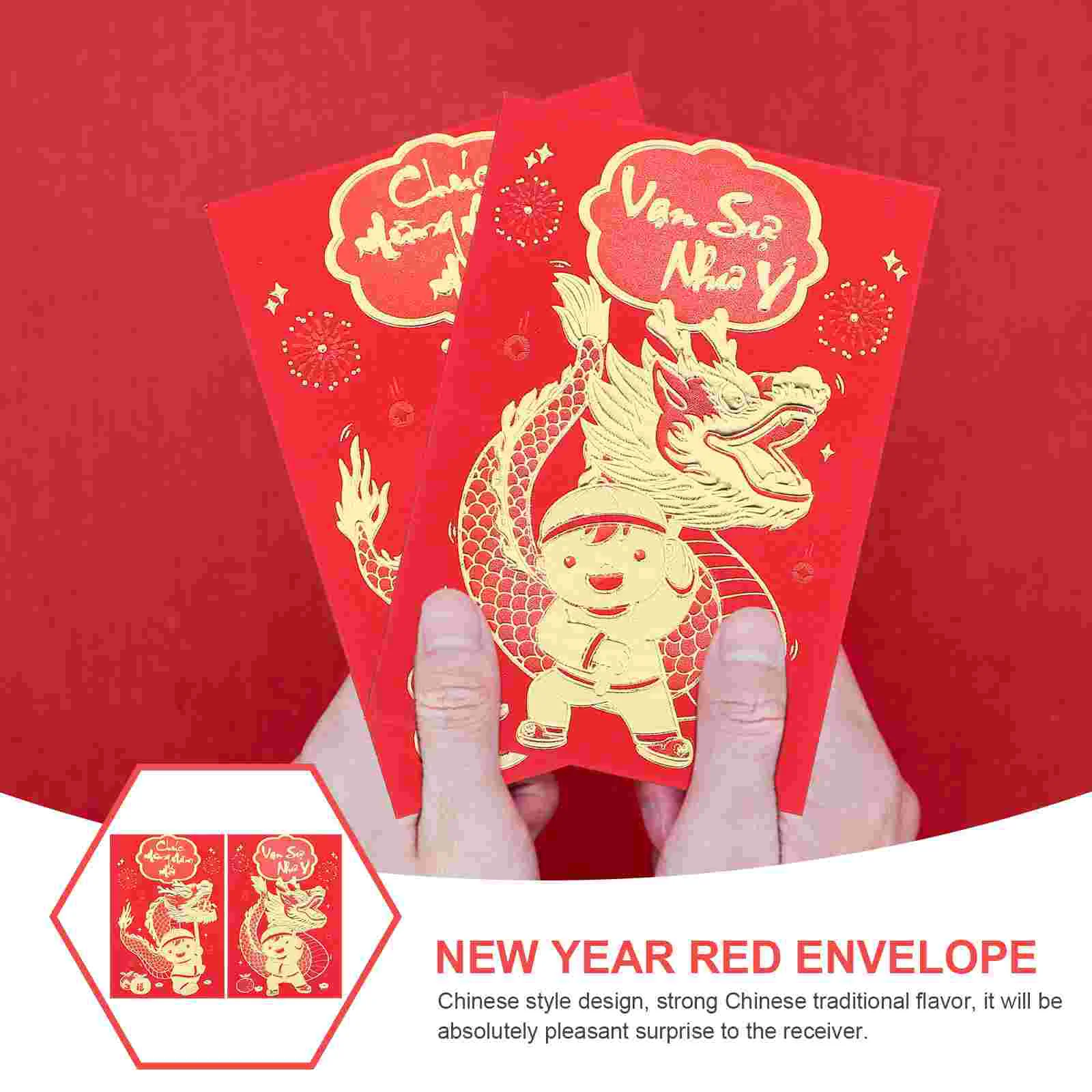 Рисунок 2 - Конверты для денег с красными карманами