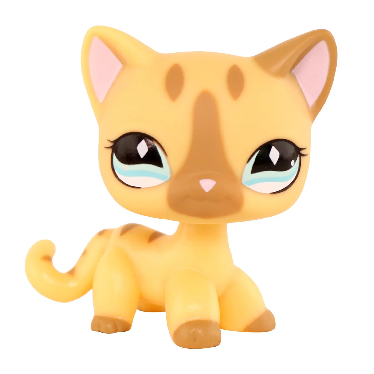 Фото LPS Minilpsshop Игрушка с качающейся головой Короткошерстная кошка с аксессуарами Кошачья комната Детский подарок для мальчика и девочки Котенок в кошачьем доме №4