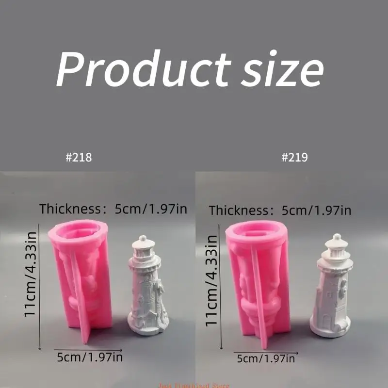 Силиконовые формы для статуй маяка гипсового украшения проекта из эпоксидной