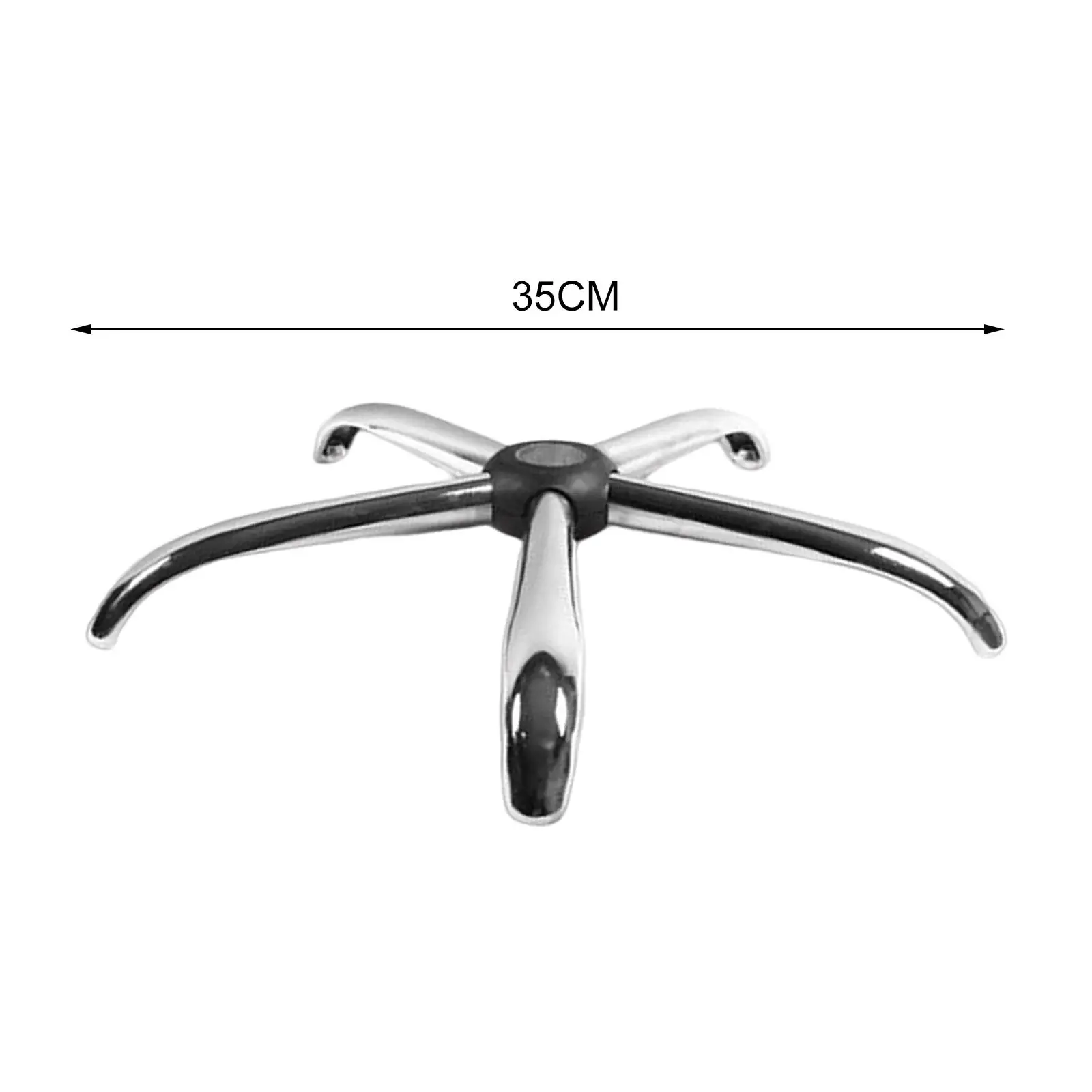 

Universal Chair Base Accessories Wheel Furniture Accessories Movable Swivel Chair Chassis for Computer Chair