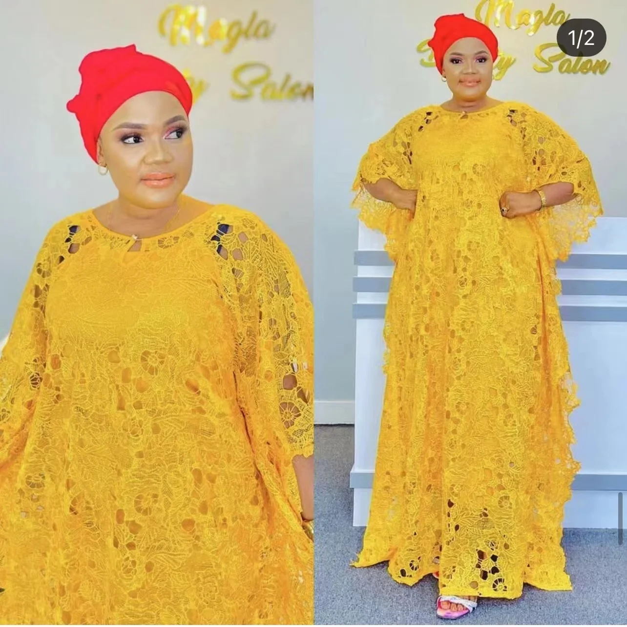 

Classic Plus Size Evening Dresses Women Dashiki Diamond African Clothes Robes Guipure Luxury Dubai Abaya Muslim Dress New Style