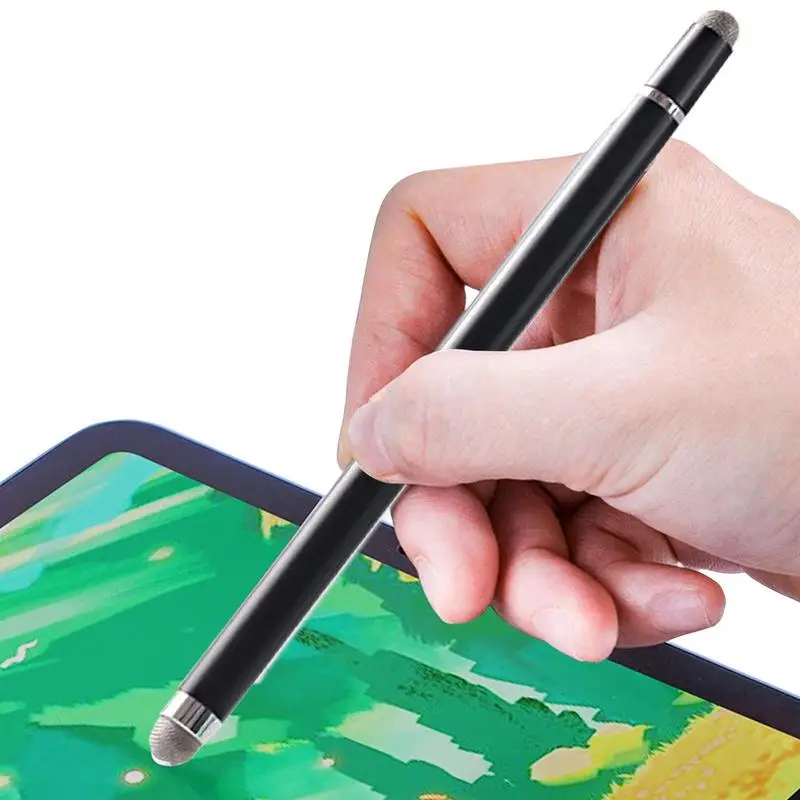 

Стилус 2 в 1 карандаш для сенсорного экрана для планшетов, планшетов, сотовых телефонов, ПК, компьютеров, металлический конденсатор, стилус, ручка, Прямая поставка