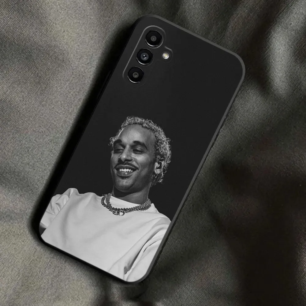 Чехол для телефона Rapper L-Laylow Samsung Galaxy A13 A21s A22 A31 A32 A52 A53 A71 A80 A91 Мягкий черный чехол