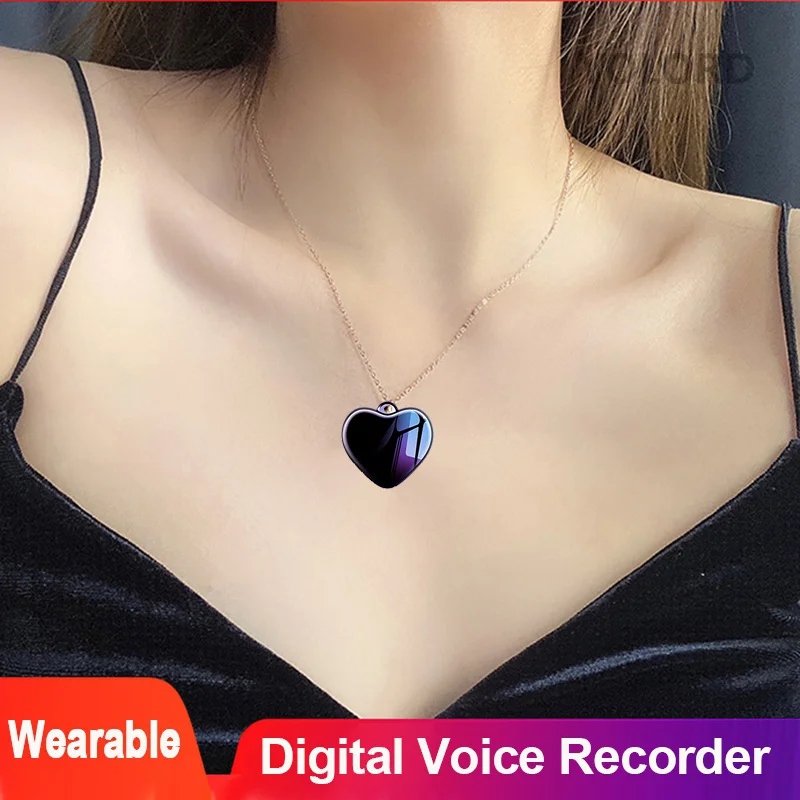 

Профессиональный Металлический Цифровой диктофон с голосовой активацией, подвеска, запись шифрования, mp3-плеер, интеллектуальный HD шумопод...