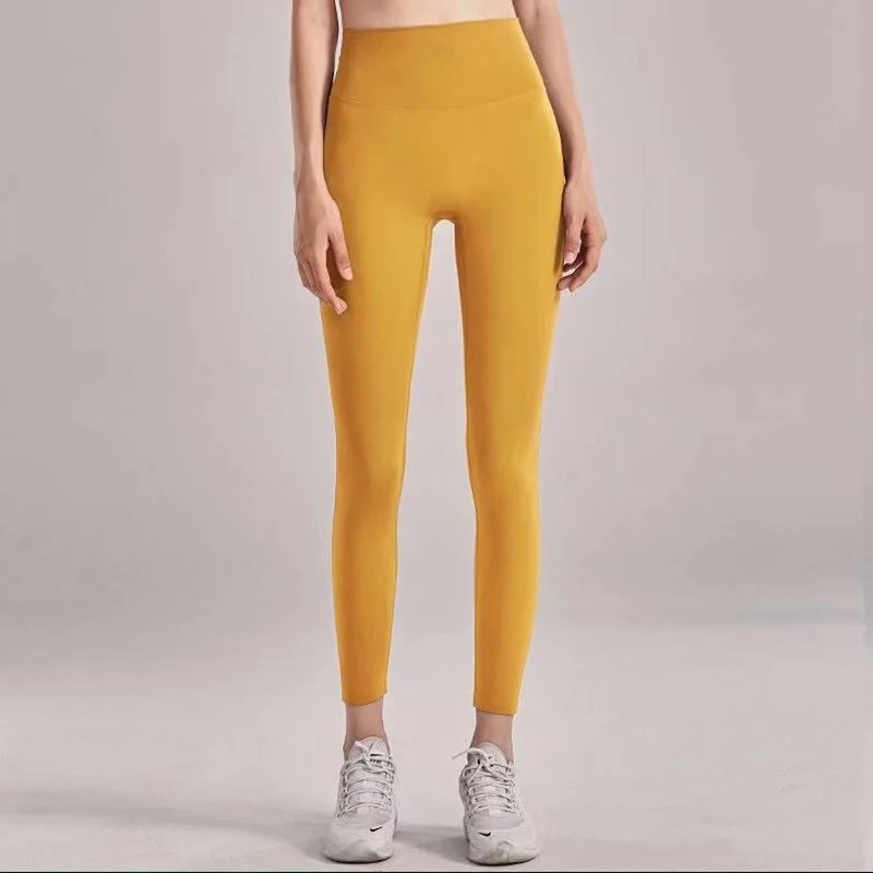 Vuori Yoga Pants Women Stretch High Waist No Embarrassment Line Leggings Stretch Quick Dry Training Fitness Pants