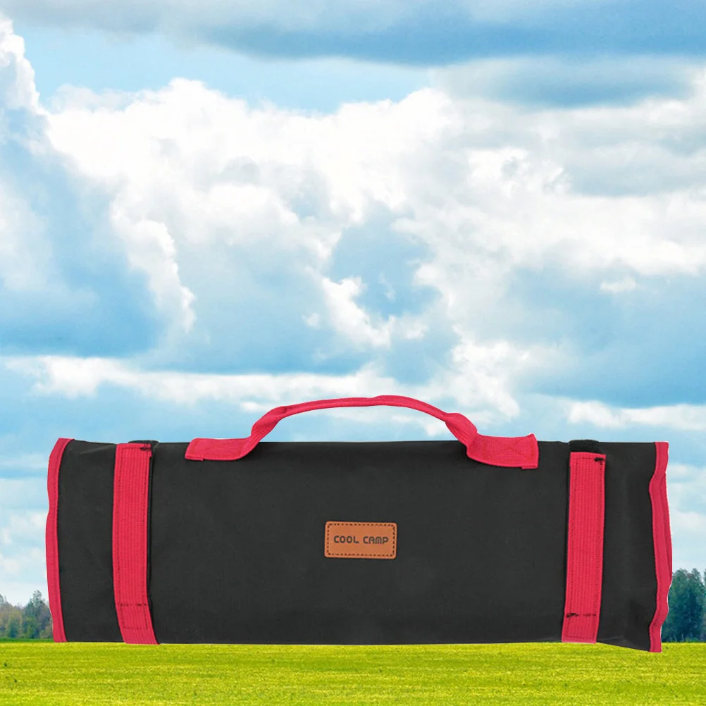 

Camping Outdoor Portable Tool Bag Accessory Storage Handbag (Black)