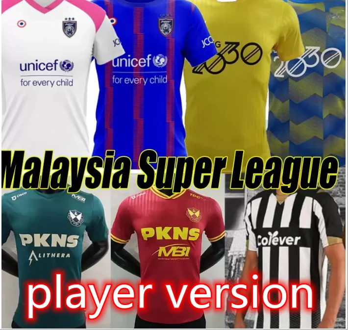 

22/23 Malaysia Super League Soccer Jerseys Johor Darul Ta'zim player version F.C JDT Penang FA The Panthers Terengganu Selangor