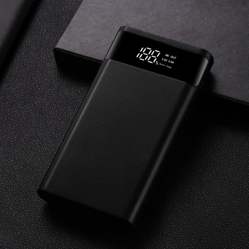 18650 Аккумуляторная батарея Power Bank Box 22 5 Вт Быстрая зарядка для 6X18650 аккумуляторной