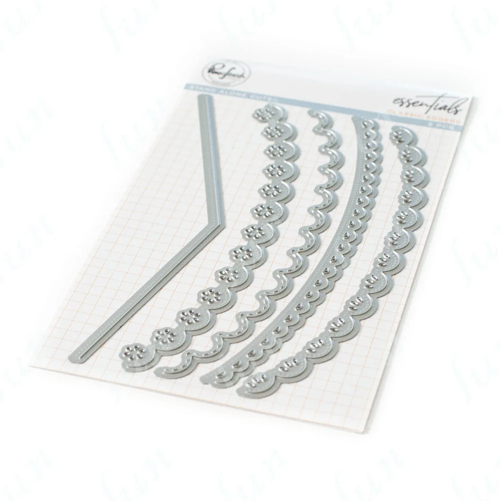 

Hot Sale Classic Edgers Metal Cutting Dies Set Handmade 2022 New Scrapbook Diary Decoration Embossing Stencils Diy Greeting Card