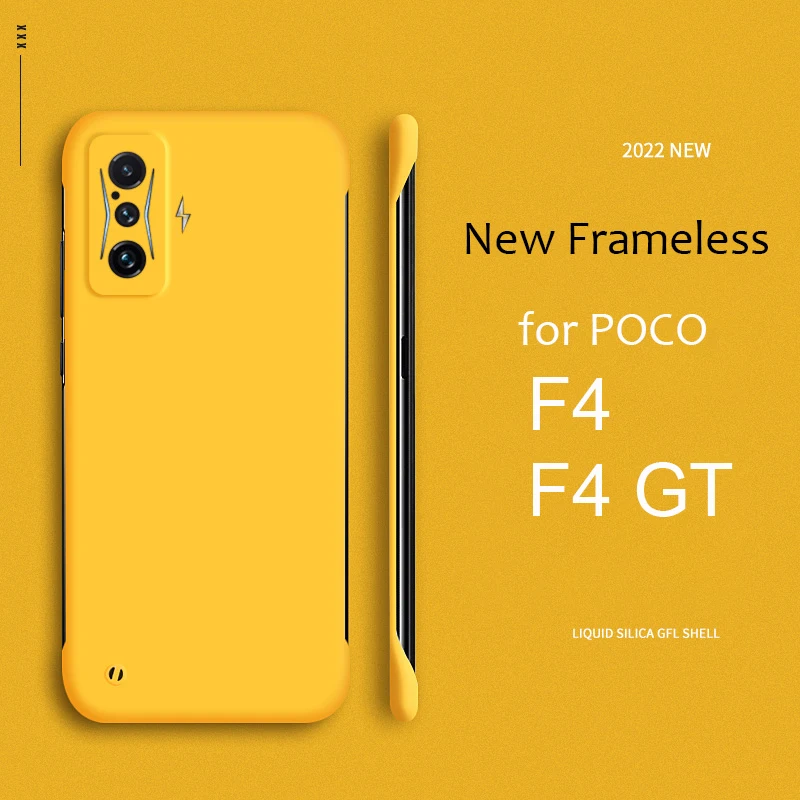 Матовый чехол для POCO F4 POCOF4 6 67 дюйма 5G F 4 GT Fashion Liquid Skin ультратонкий жесткий
