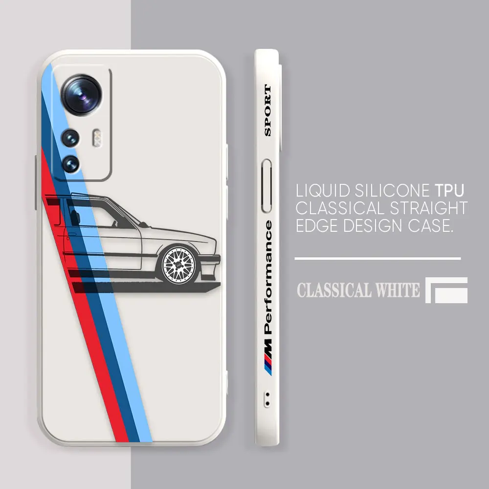 Phone Case For Xiaomi 13 12 12T 12S 11 11T 10 10S 9 8 Pro Ultra Lite Case Funda Cqoue Shell The Blue Sky And White Clouds B-BMW