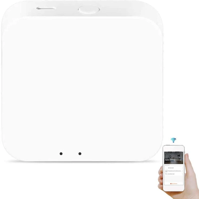 

Беспроводной смарт-концентратор Tuya Zigbee Gateway Bridge, хаб с Wi-Fi, дистанционное управление через приложение для Alexa Google Home, IFTTT