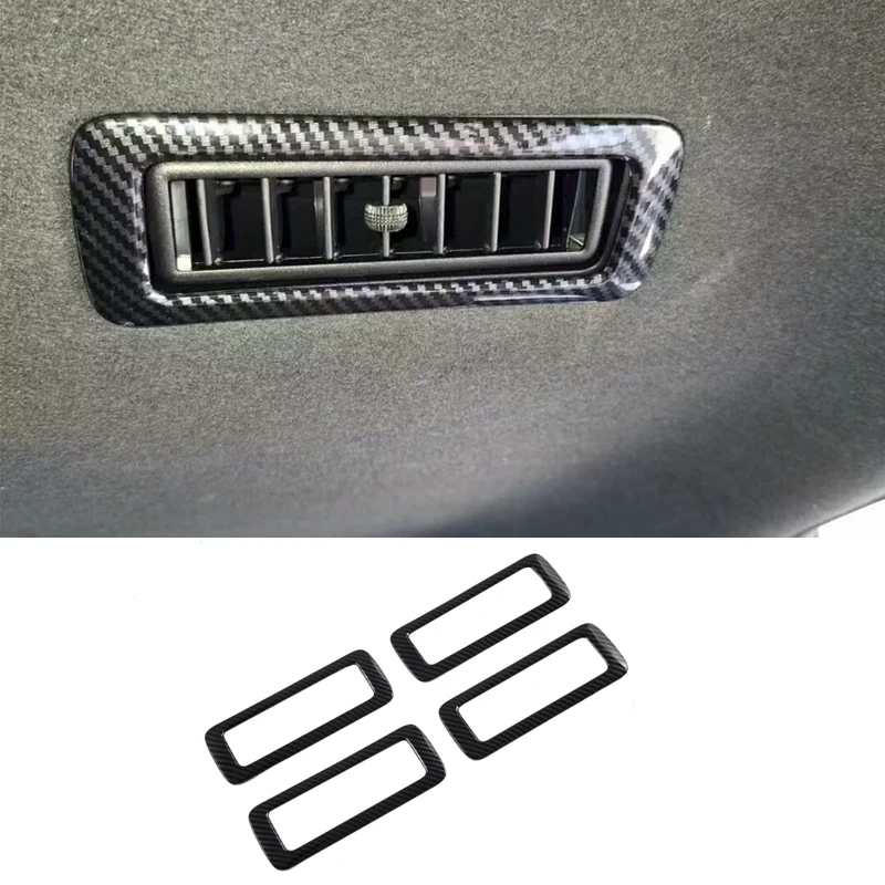 

Цветная центральная консоль из АБС-пластика из углеродного волокна, рамка панели переключения передач для Toyota Fortuner 2022 2023 2024, кнопка переключения фар