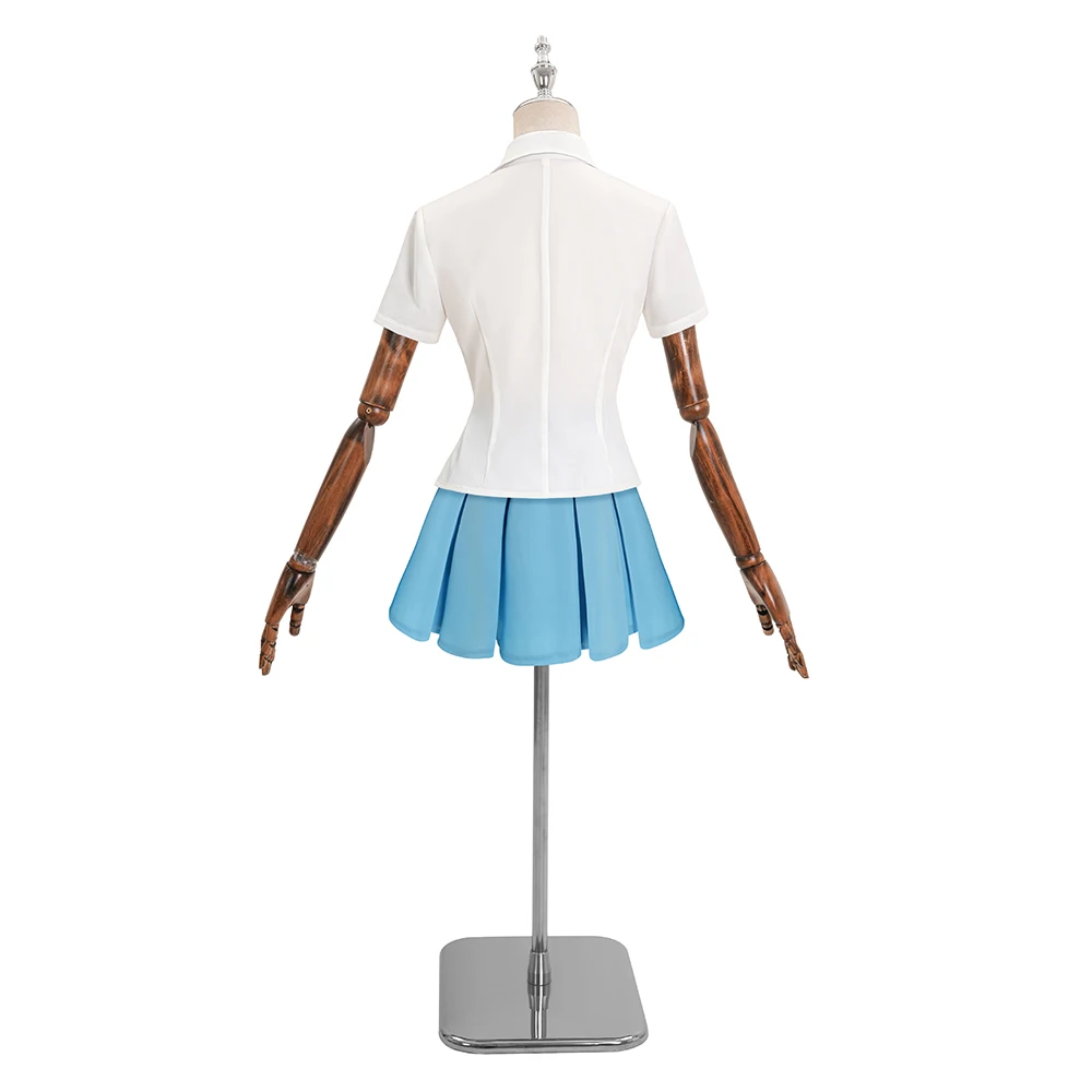 Игра Кирико Косплей Костюм Синий Новая Кожа Дождь Танцы Комплект Рубашка Юбка