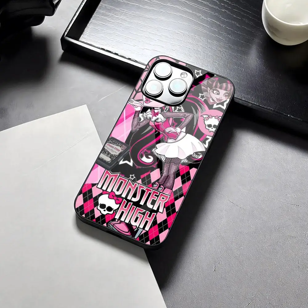 Чехол для телефона M-Monsters Cartoon High из силикона и поликарбоната (PC+TPU) для iPhone 17 16 14 11 12 15 13 Pro Max 8 7 6 Plus X SE XR, жесткий чехол. (art.: 3920dcbc48895) - 3920dcbc48895