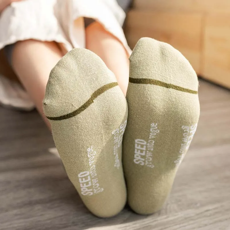 5 Pairs / Pack Men's Cotton Socks Short High Quality New Casual Breatheable Anti-Bacterial Man Ankle Socks Men