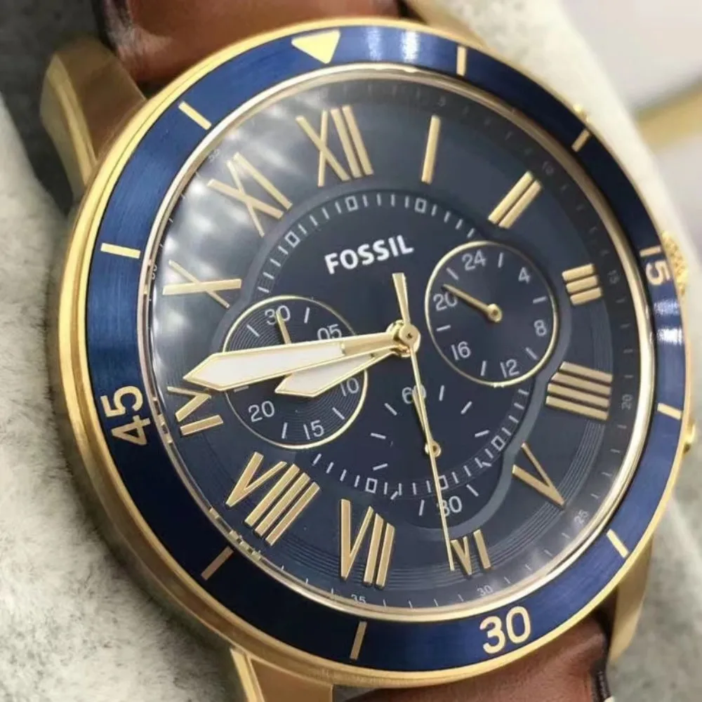 

FOSSIL-Мужские кварцевые часы с хронографом и хронографом