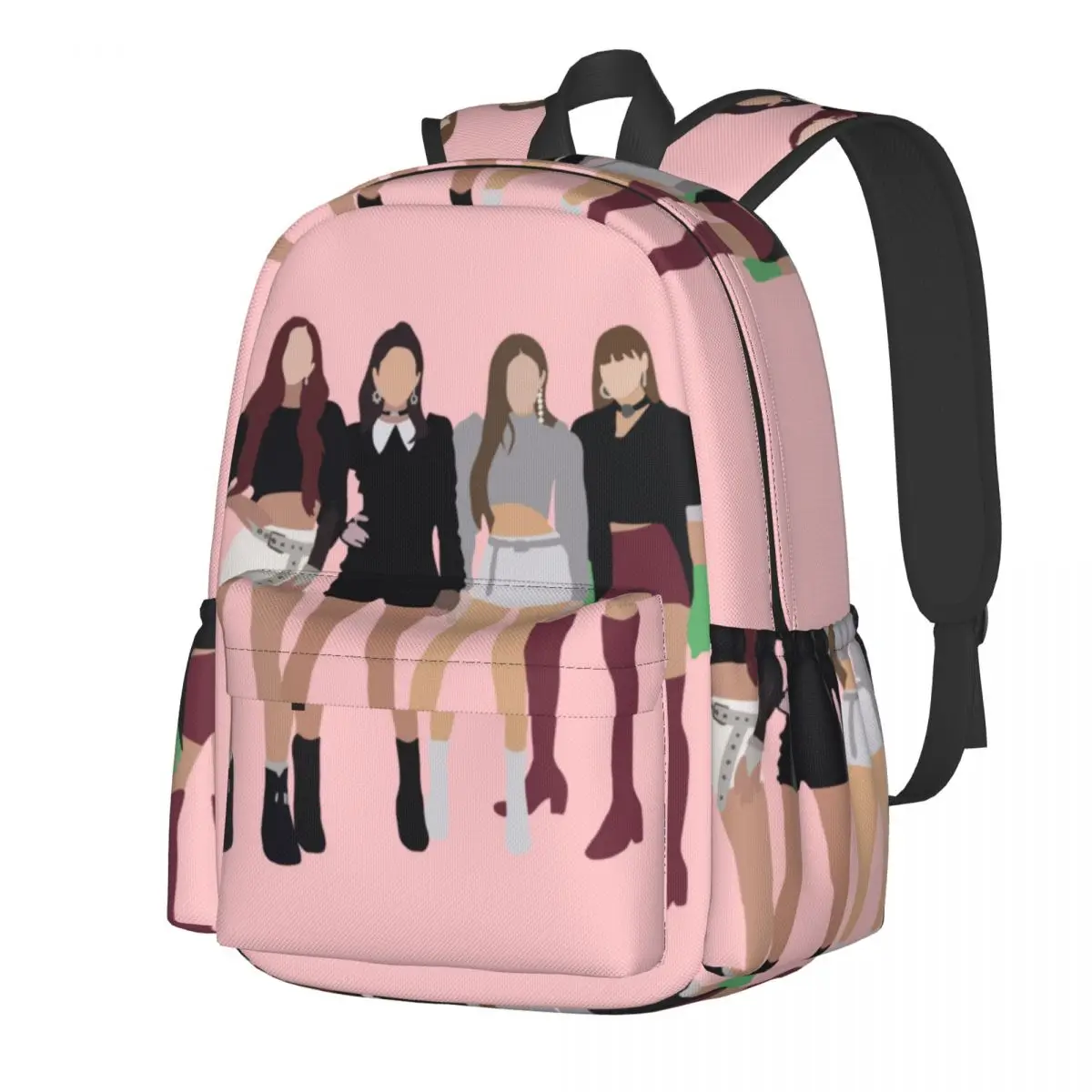 

Kpop группы печатных рюкзак милые девушки досуг рюкзаки студенческие унисекс велоспорт большие школьные сумки дизайн рюкзак