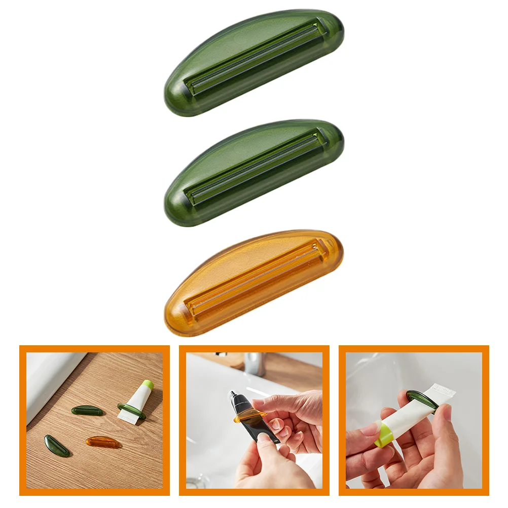 

3Pcs Toothpaste Tube Squeezer Small Toothpaste Tube Squeezer Home Tube Squeezer
