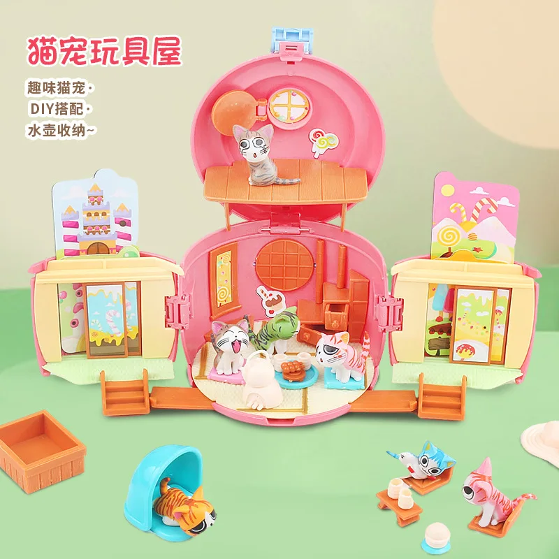 Игровой набор Дом Чи-кота для праздничного дома любителей аниме - купить по