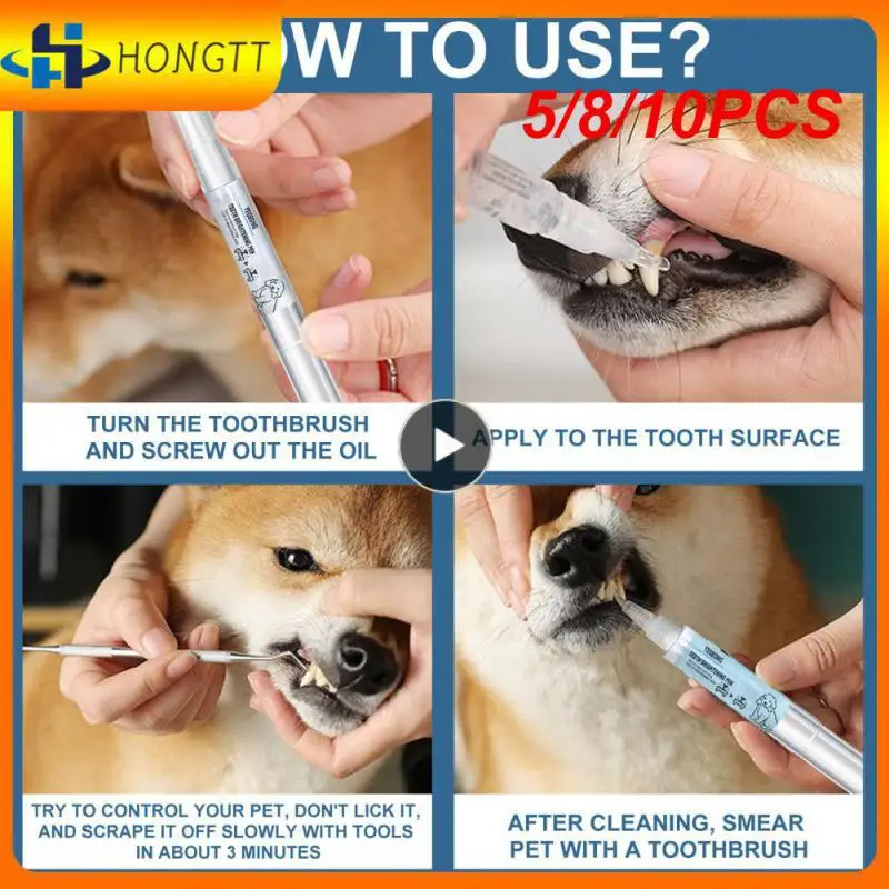

Pet Teeth Repairing Kit Dog Teeth Cleaning Tools Dogs Tartar Remover Tools Set Teeth Whitening Cleaner Pet Products Home