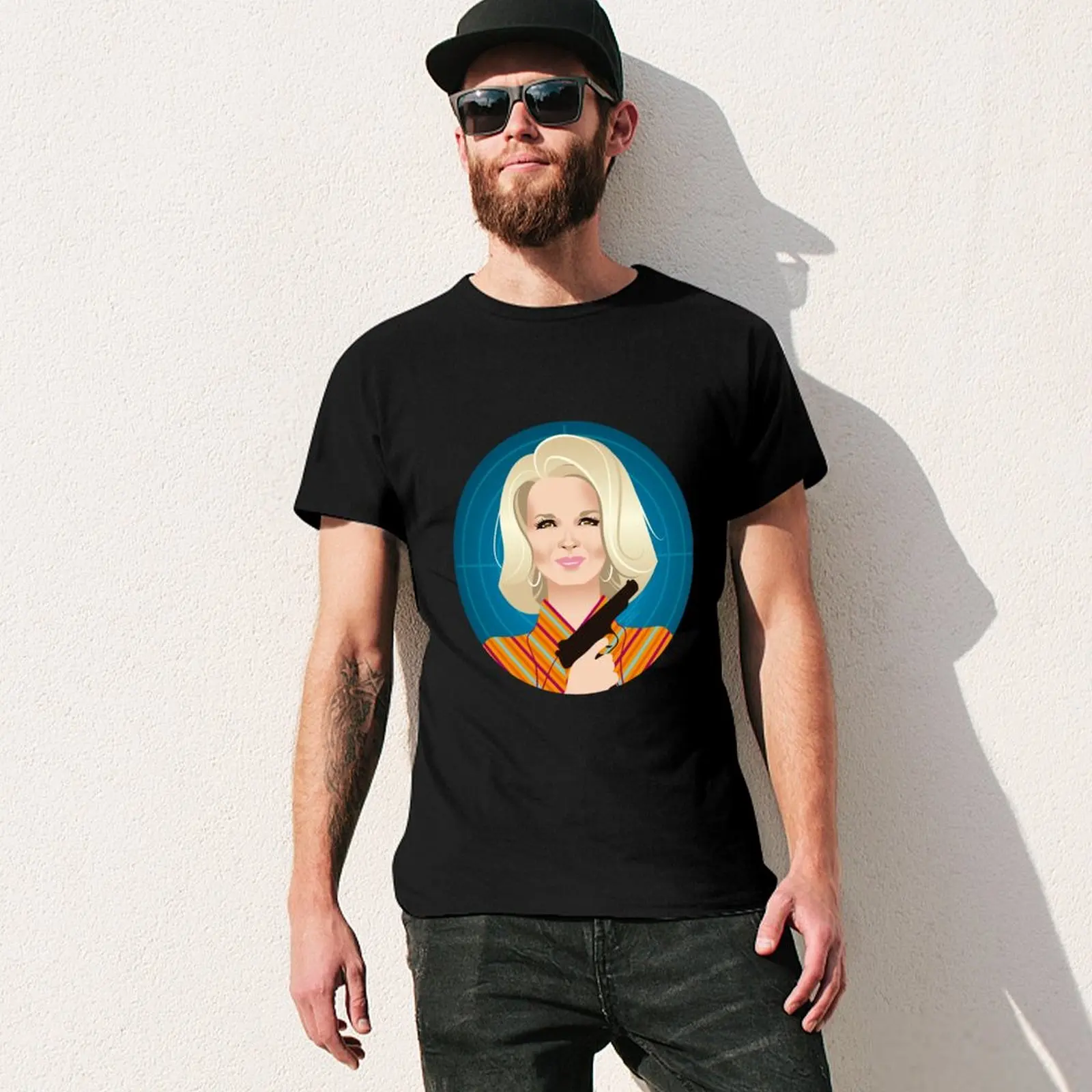 Футболка Pepper футболка с аниме рубашки выступами простая мужская одежда больших