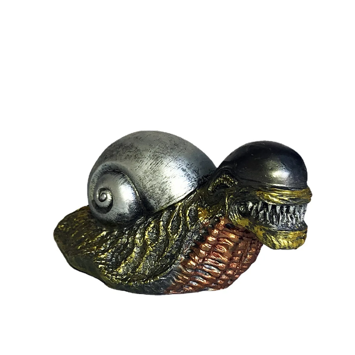 

New Alien Snail Garden Ornament Resin Crafts Variation Snail Statue Model Indoor Desk Decoration Outdoor Garden Decoration