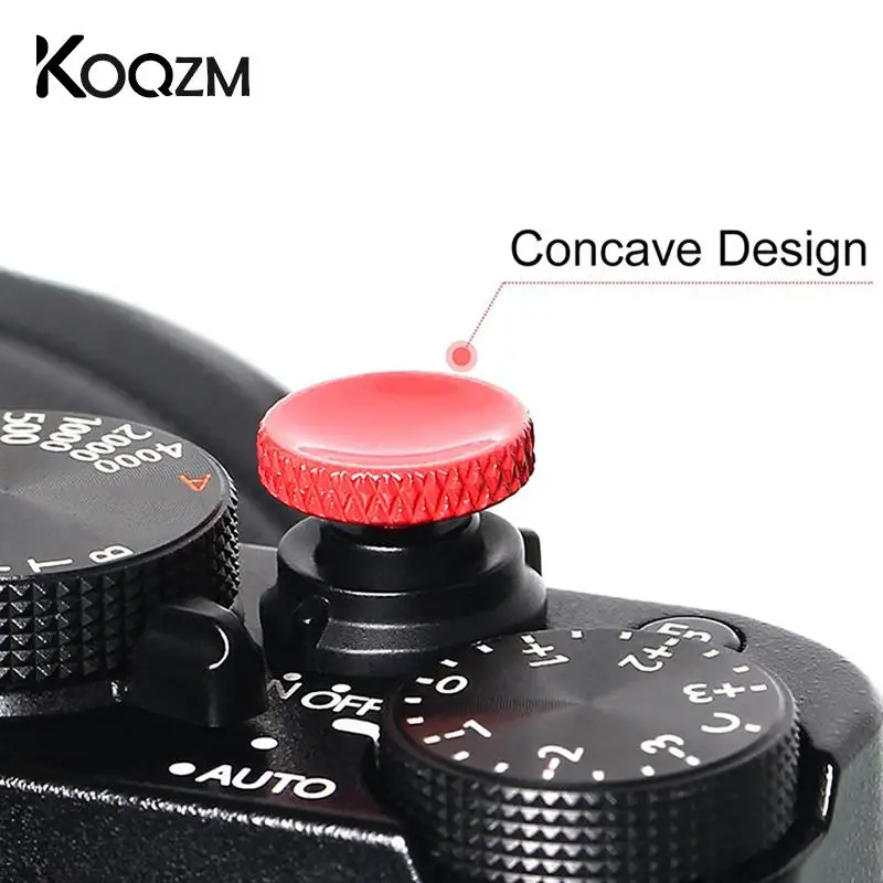 

1Pc Durable Triggers Metal Soft Shutter Release Button for Micro-Slr Camera Taper Tooth Shutter Button Accessories