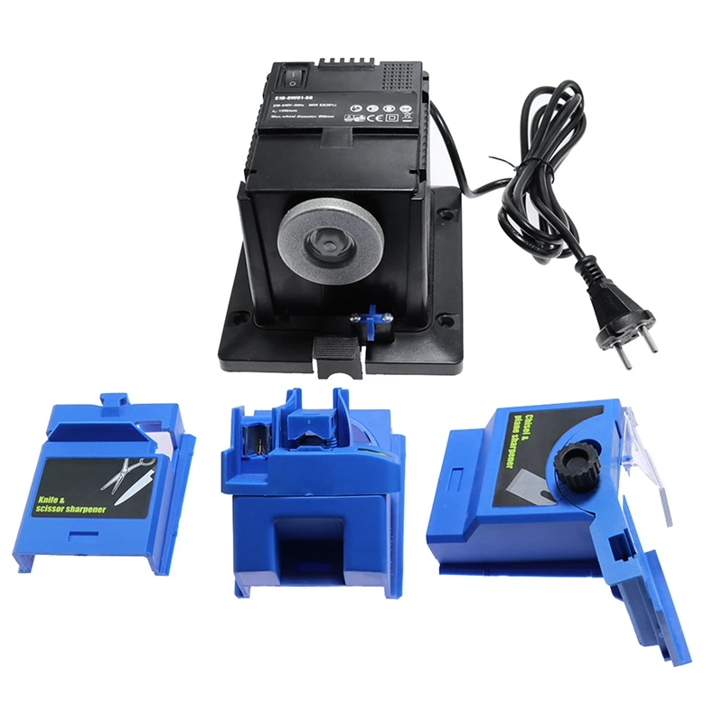 

Multifunction Sharpener Household Grinding Tool For Knife Twist HSS Drill Scissor Chisel Electric Grinder 96W EU Plug