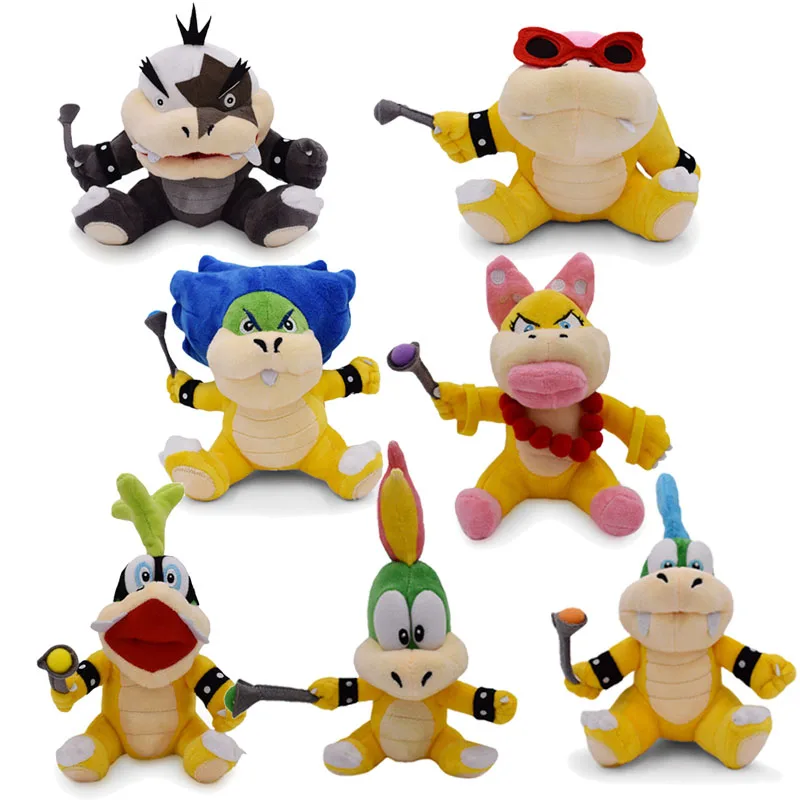 

Super Mario Plush Dolls Bowser Series Cartoon Games Peripheral Stuffed Toys Children's Soft Cute Pillow Decoration Birthday Gift