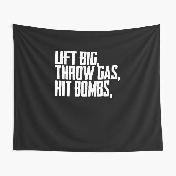 

Lift Big Throw Gas Hit Bombs Shirt Tapestry Decor Hanging Home Mat Beautiful Wall Bedspread Yoga Towel Blanket Decoration