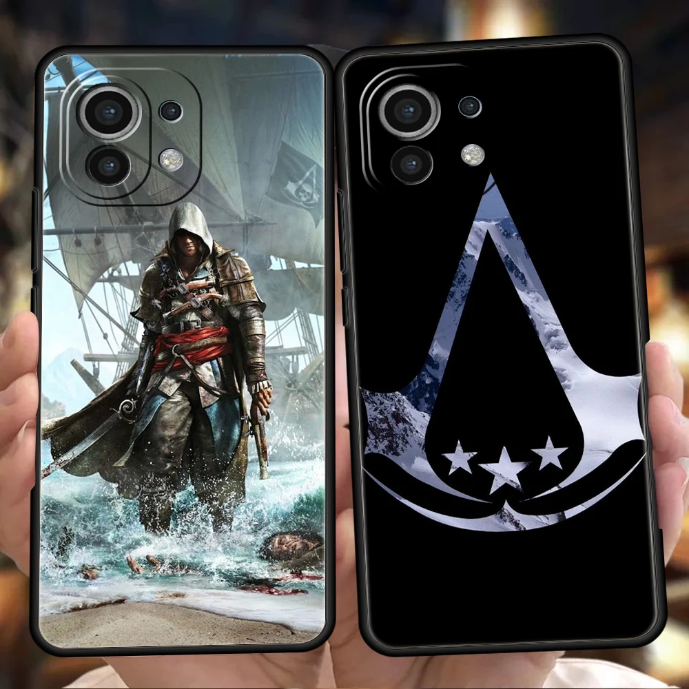 

Assassins Creed Game Phone Case for Xiaomi Poco F3 X3 X4 GT NFC M3 M4 Mi 12 9T 11 Ultra 11X 11i Note 10T Pro Lite 5G Soft Cover