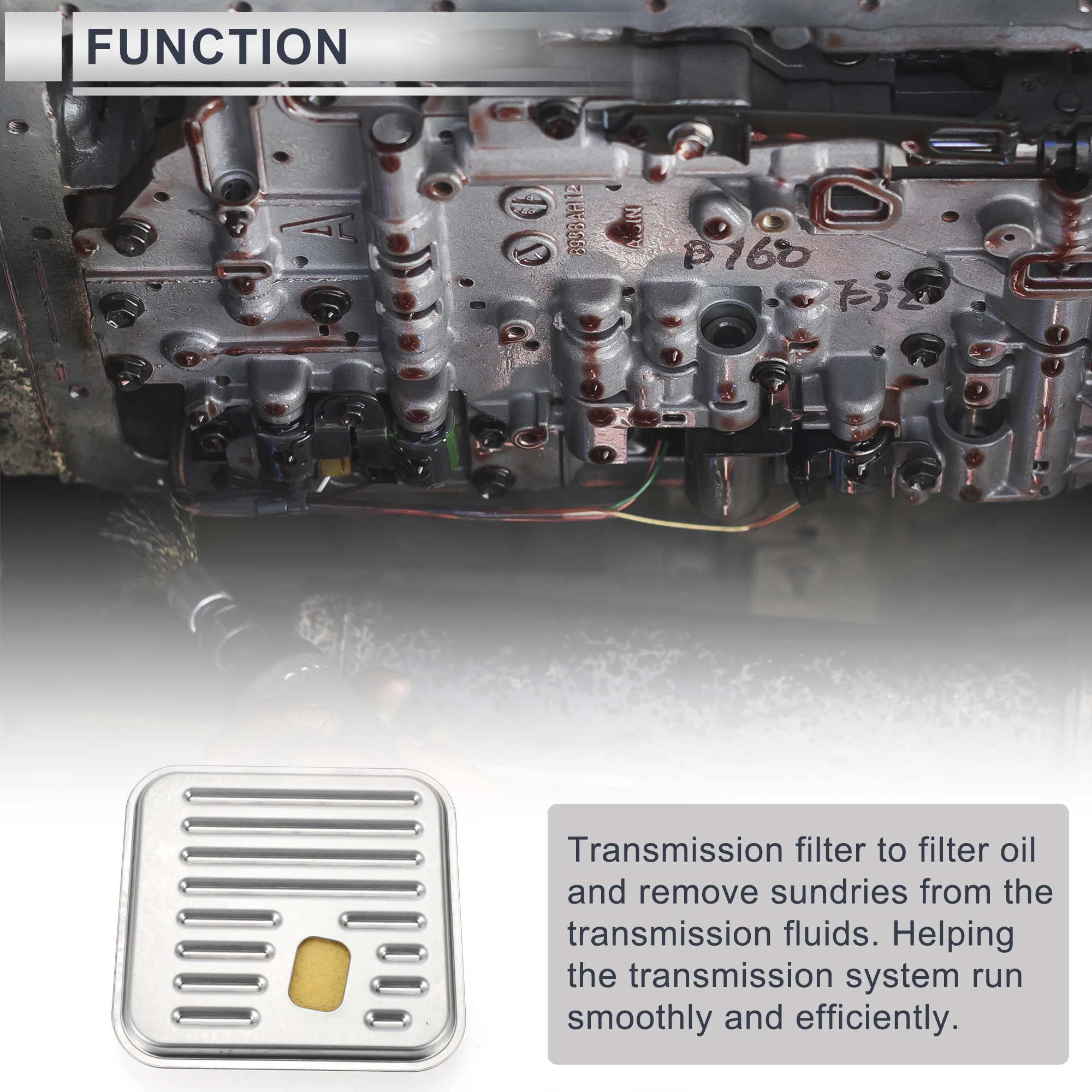 Фильтр трансмиссии двигателя UXCELL для Dodge Intrepid 2001-2004 прочный масляный фильтр
