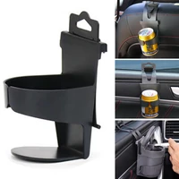 1pc car bottle drinks holder universal abs black cup holder hanging holders organizer auto car cup car interior accessories